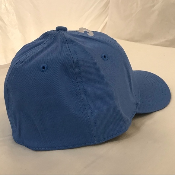 Russell Athletic - Plain Blue A-Flex Adjustable OSFA Ball Cap - Picture 6 of 15